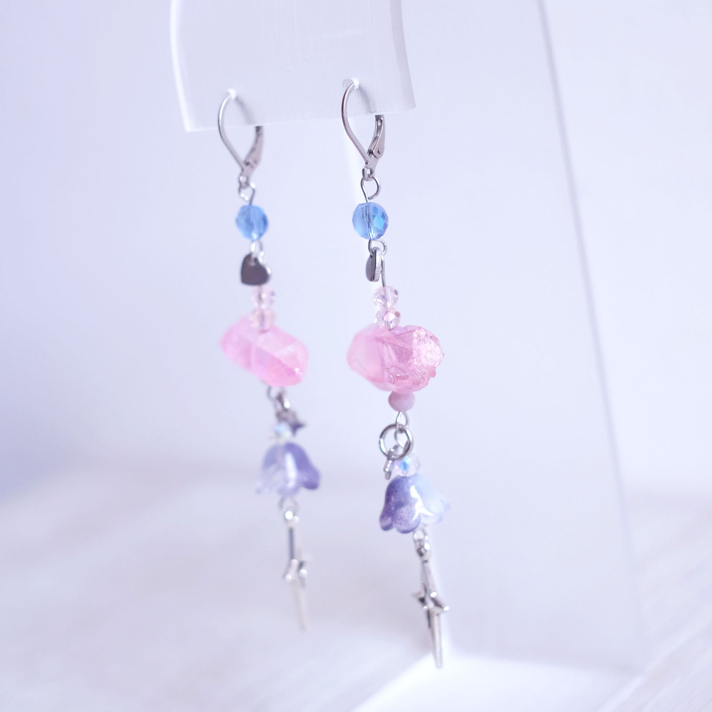 Boucles d'oreilles inspirées Ahri K/DA