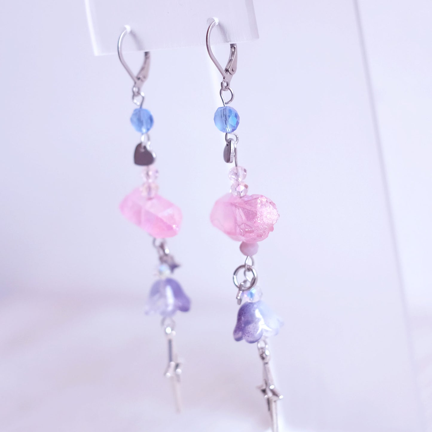 Boucles d'oreilles inspirées Ahri K/DA