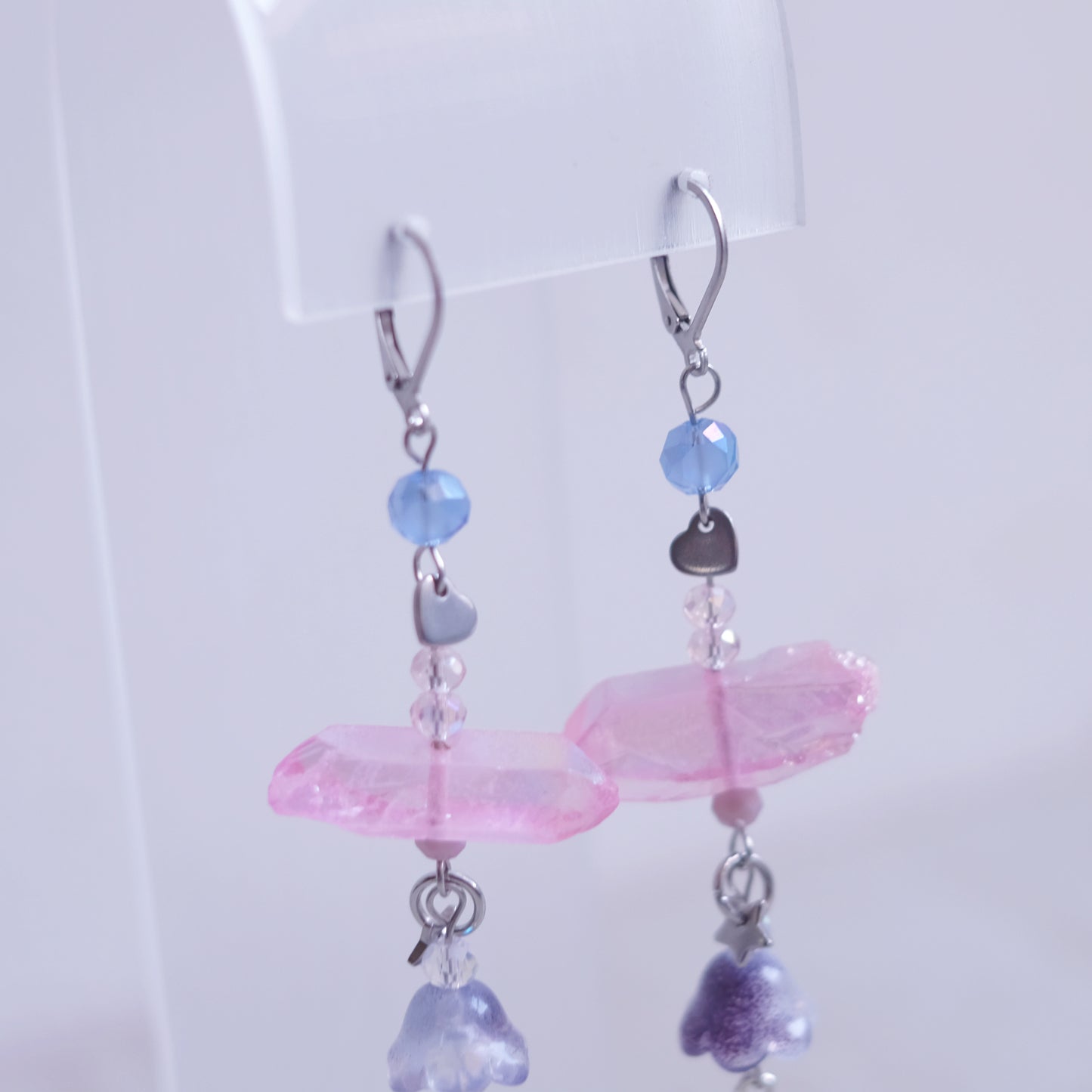 Boucles d'oreilles inspirées Ahri K/DA
