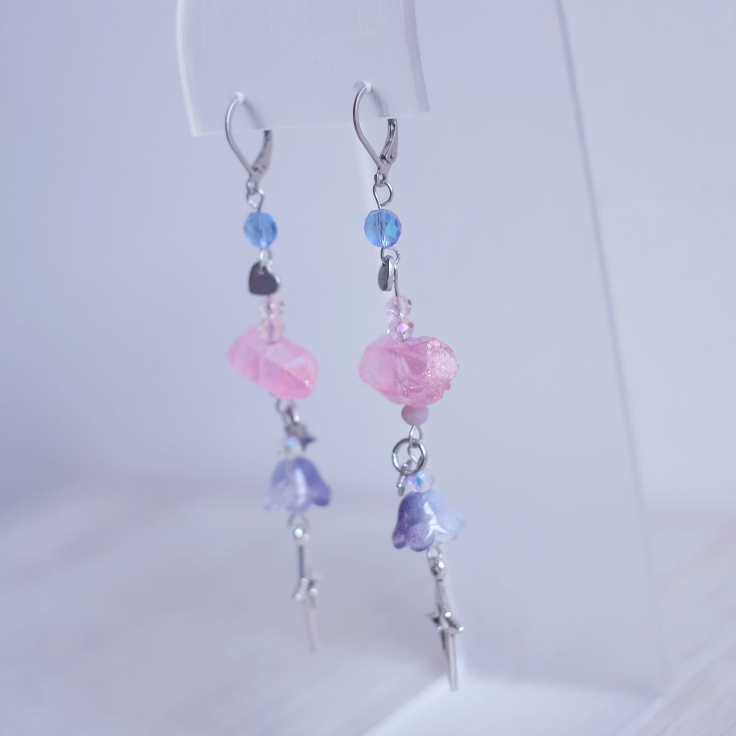 Boucles d'oreilles inspirées Ahri K/DA