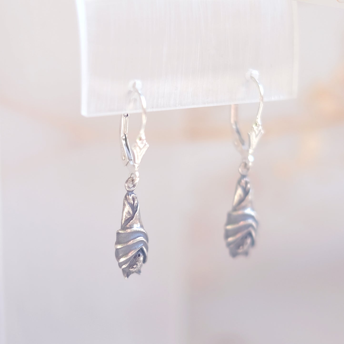 Familiars Collection – Bat Earrings Sterling Silver