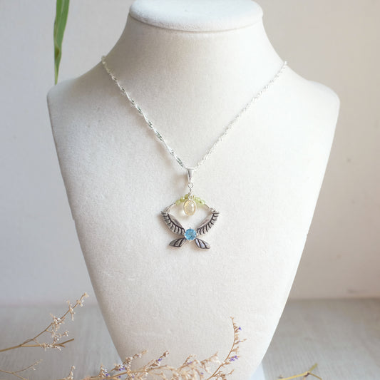 "Hylian" Necklace with Citrine