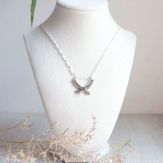 "Navi" Necklace with Irradiated Quartz