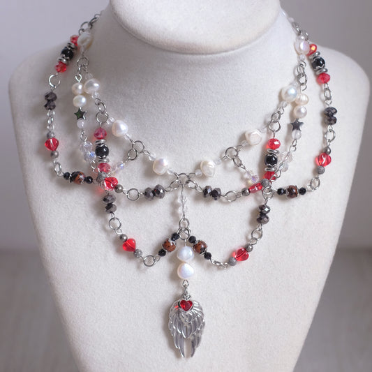 Swan Song Necklace – Stainless Steel