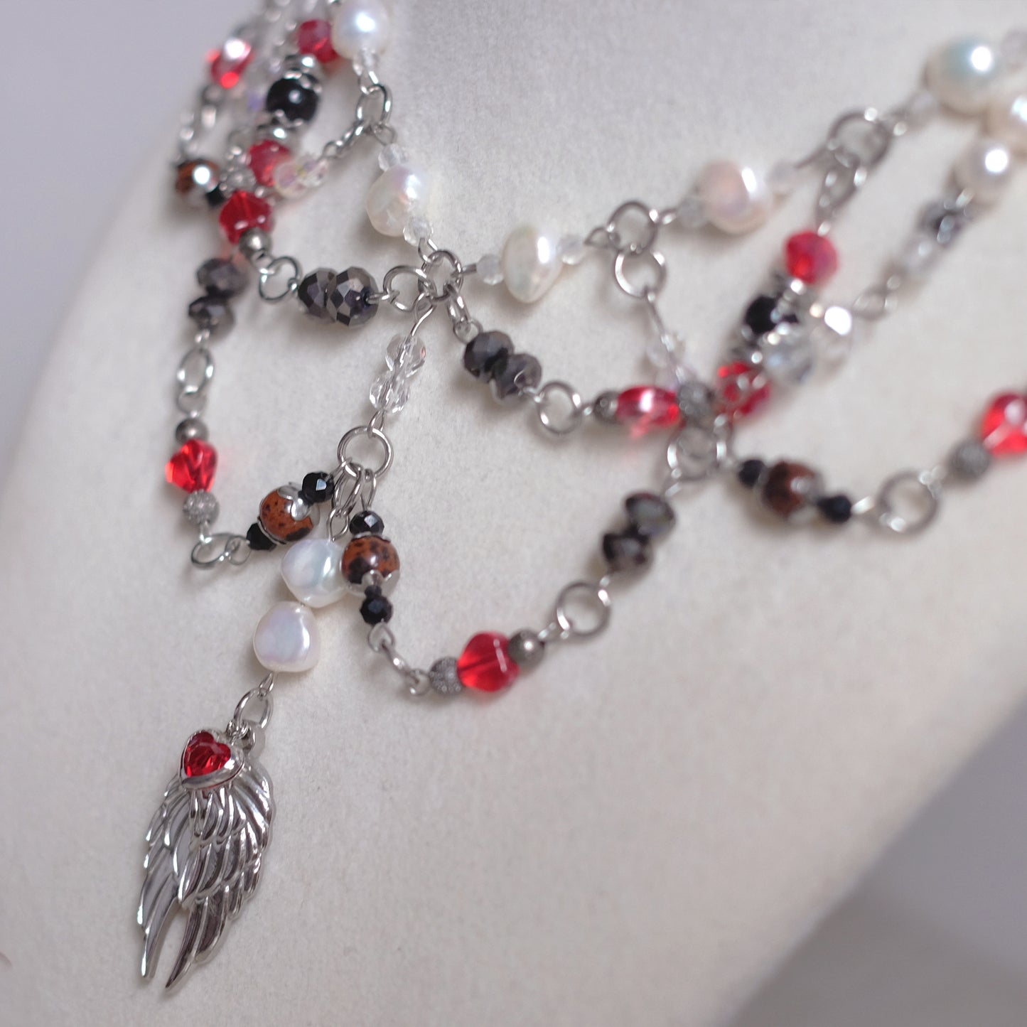Swan Song Necklace – Stainless Steel
