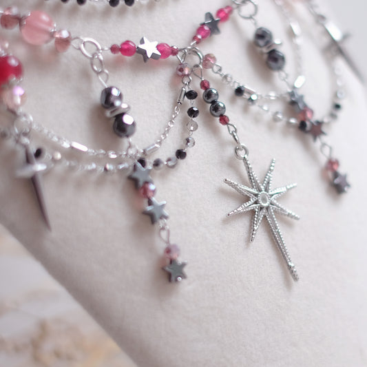 "Starlit Sparkle" Necklace Set