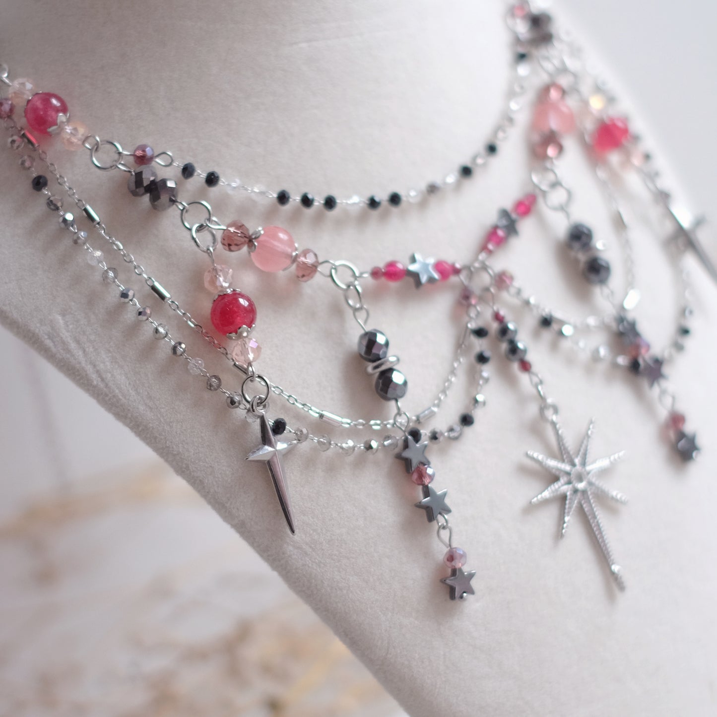 "Starlit Sparkle" Necklace Set