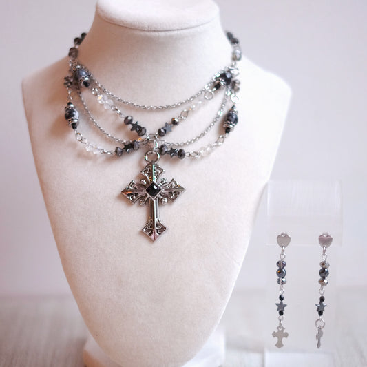"Little Goth" Necklace Set