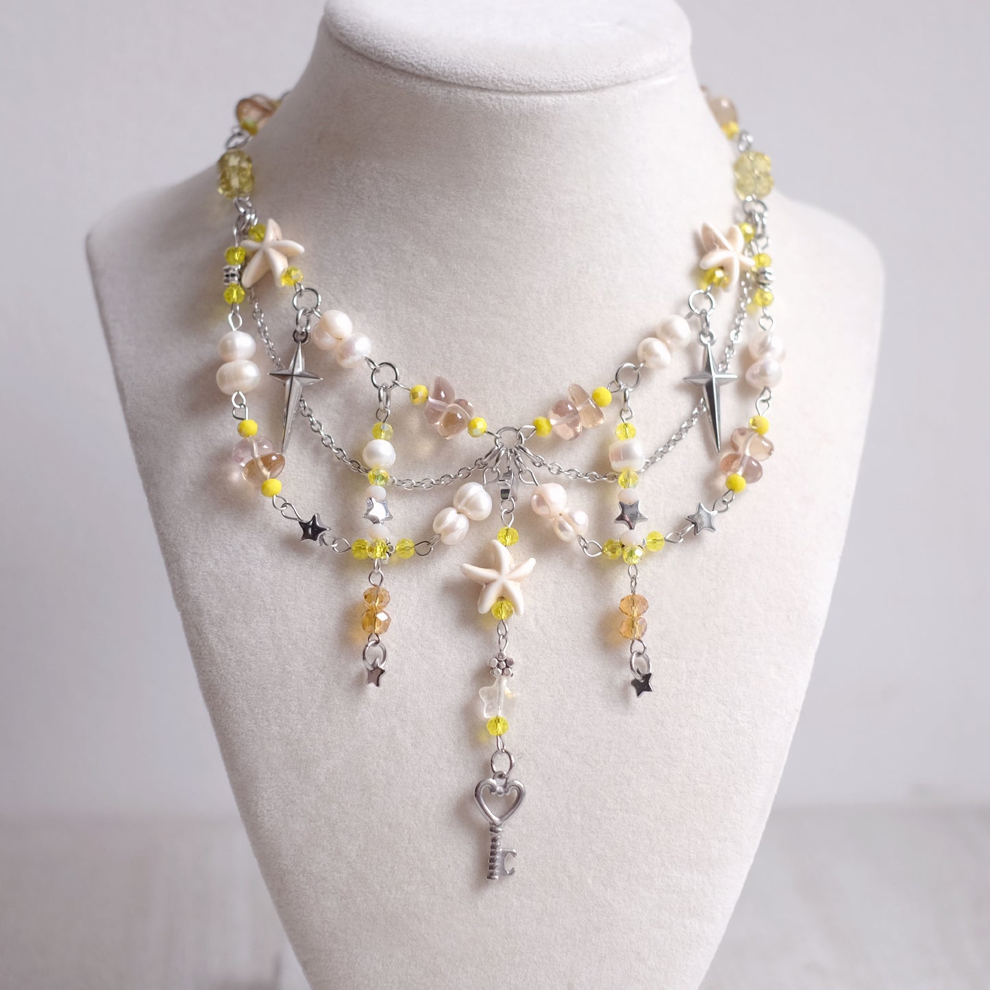 "Sunlit Shore" Necklace Set