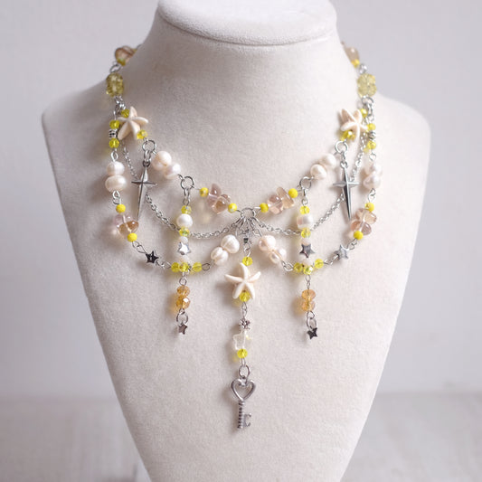 "Sunlit Shore" Necklace Set