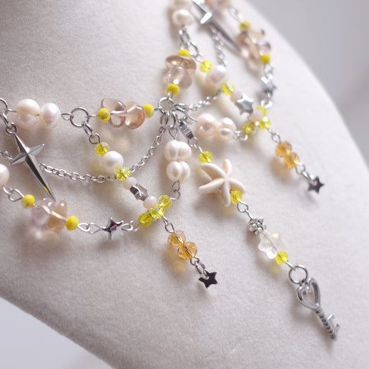 "Sunlit Shore" Necklace Set