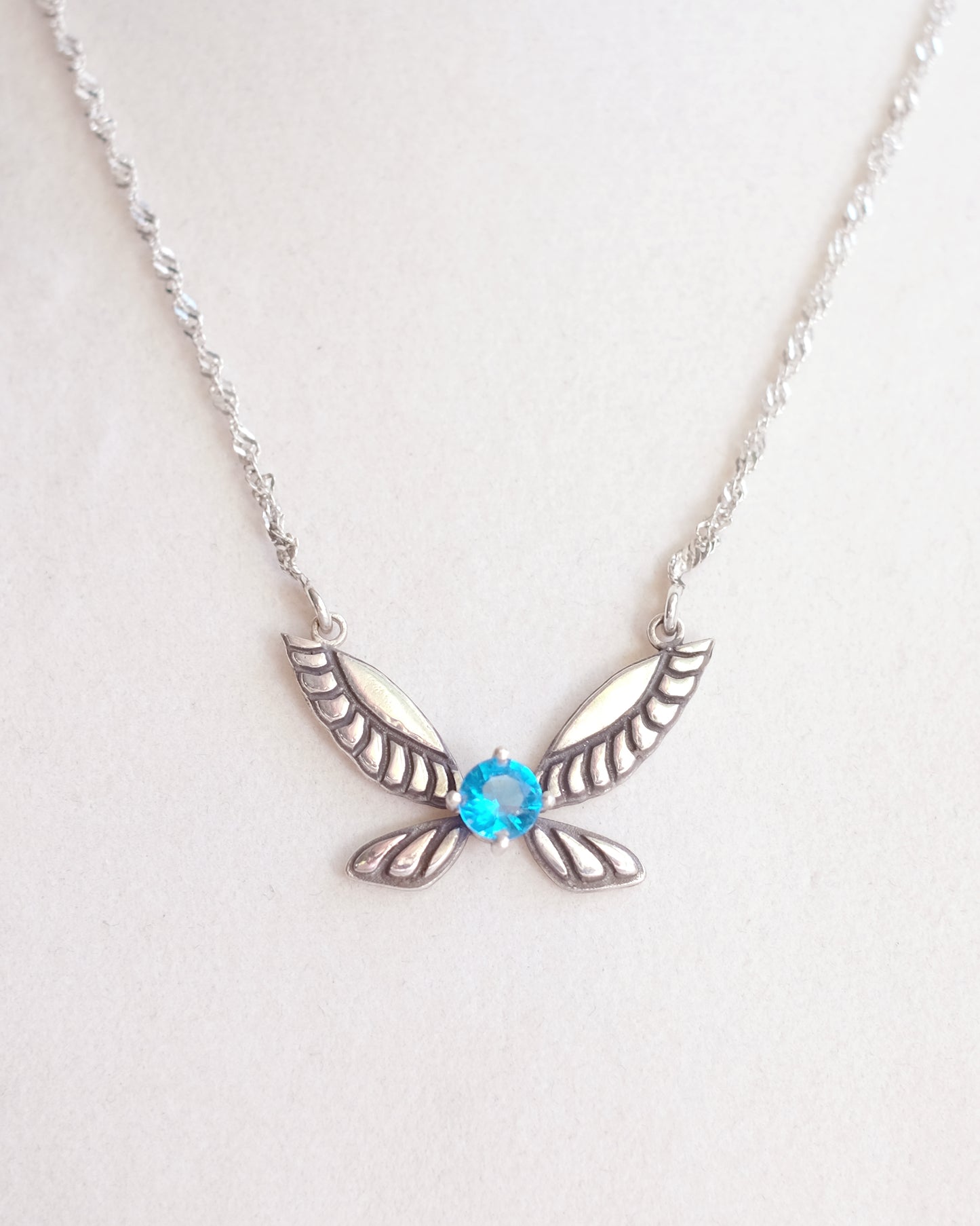 Collier "Navi" avec Topaze