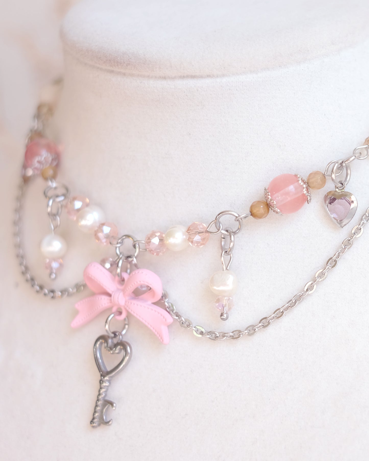 Coquette's secret jewelry set – Stainless Steel