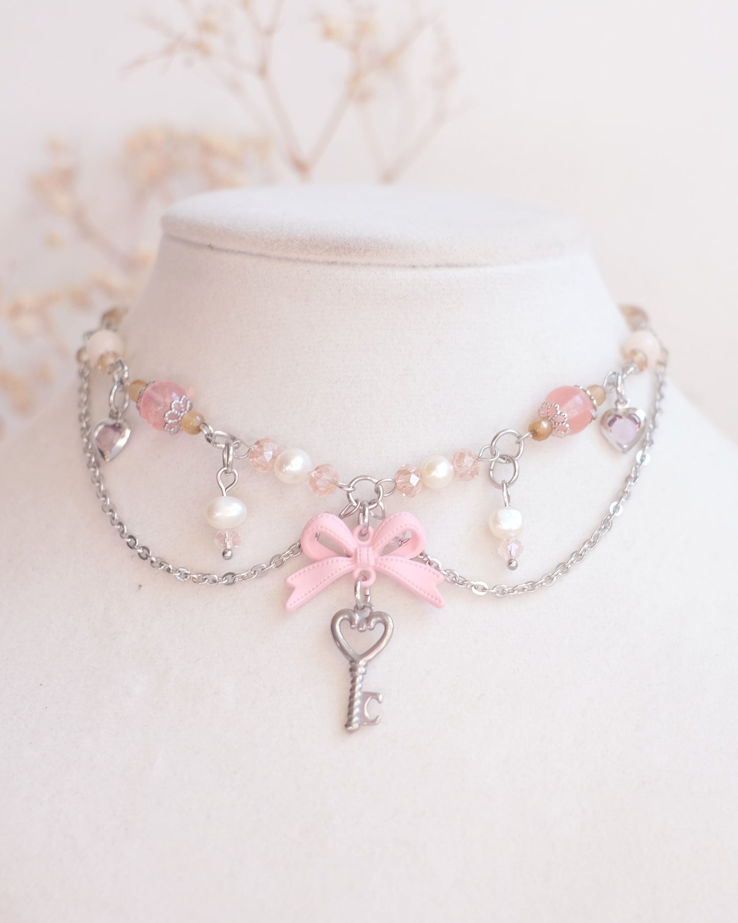 Coquette's secret jewelry set – Stainless Steel