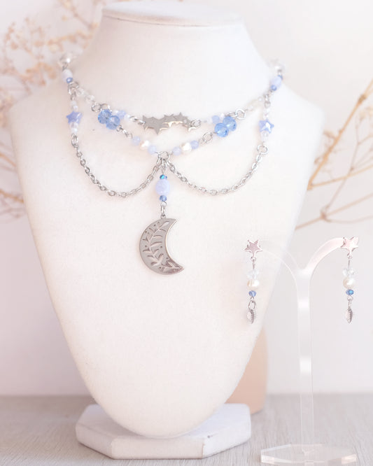 Night Mist jewelry set – Stainless Steel