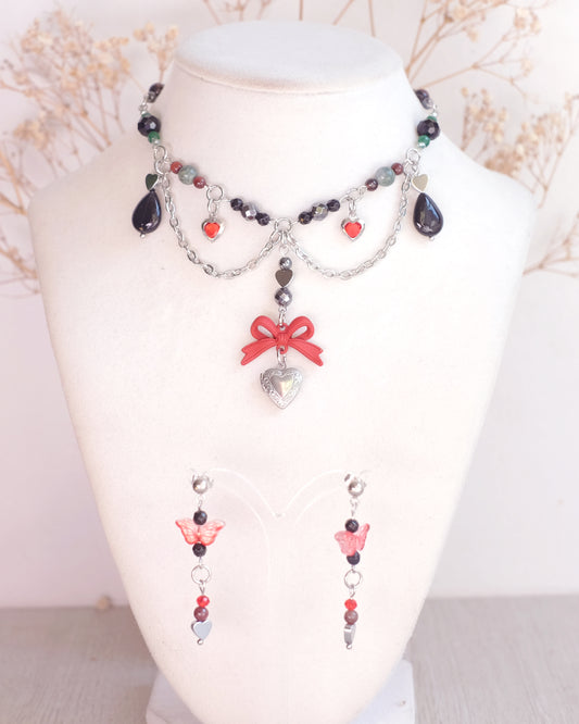 In my heart jewelry set – Stainless Steel