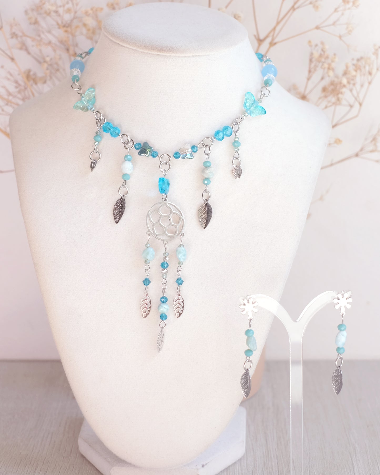 A dream of freedom jewelry set – Stainless Steel