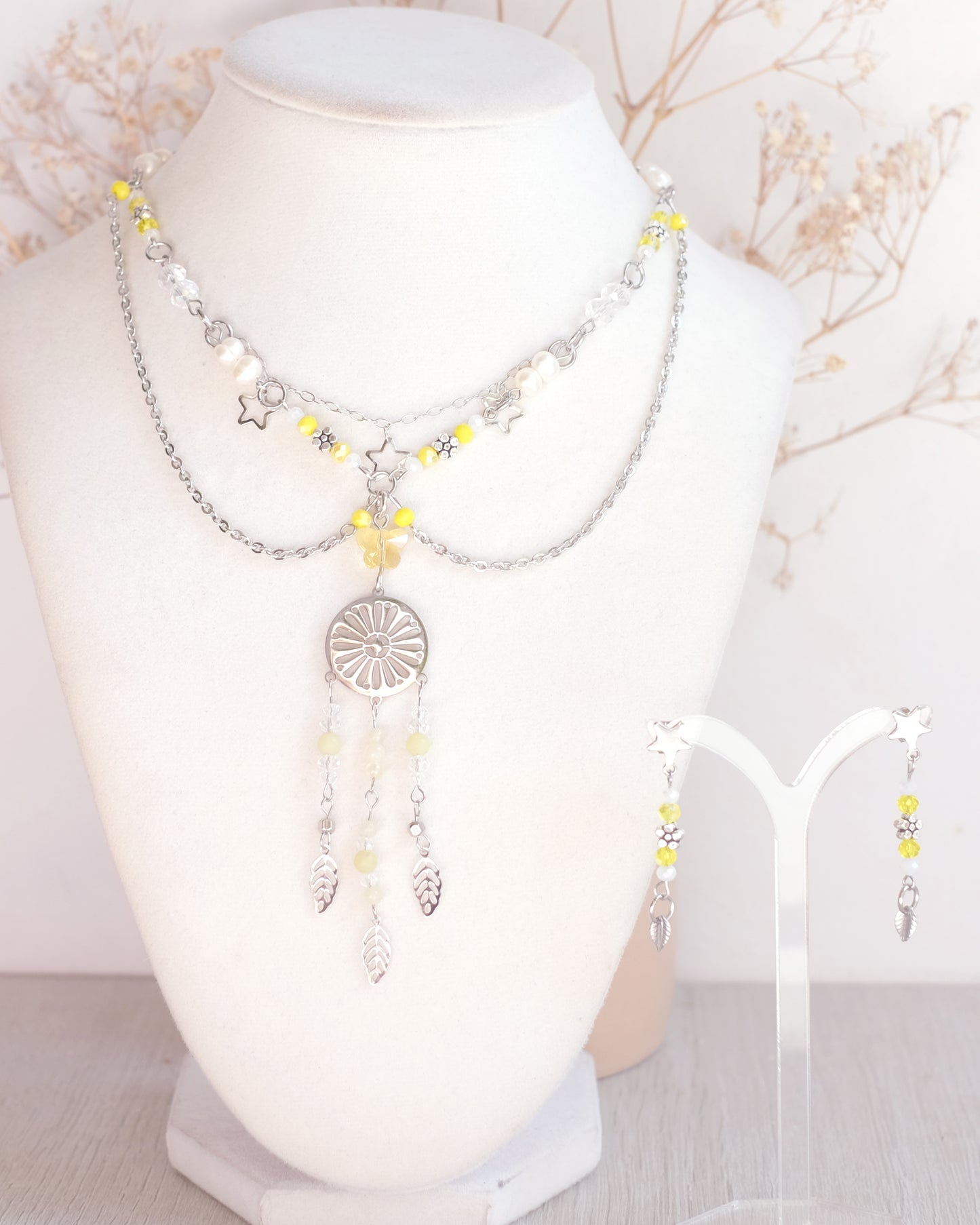 A dream of sunshine jewelry set – Stainless Steel