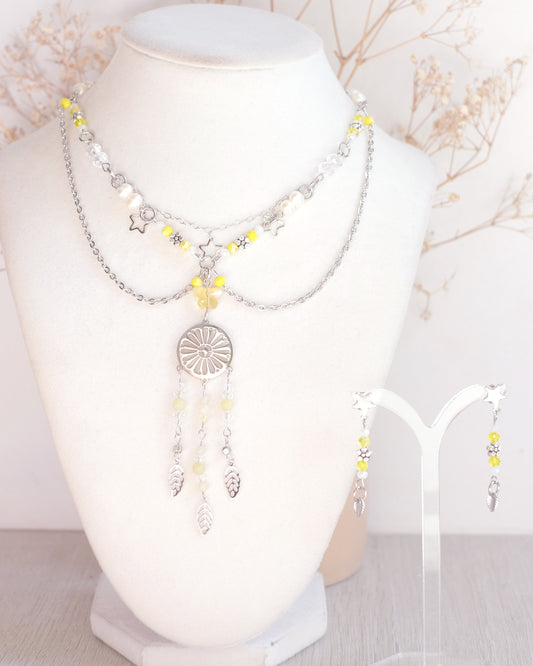 A dream of sunshine jewelry set – Stainless Steel