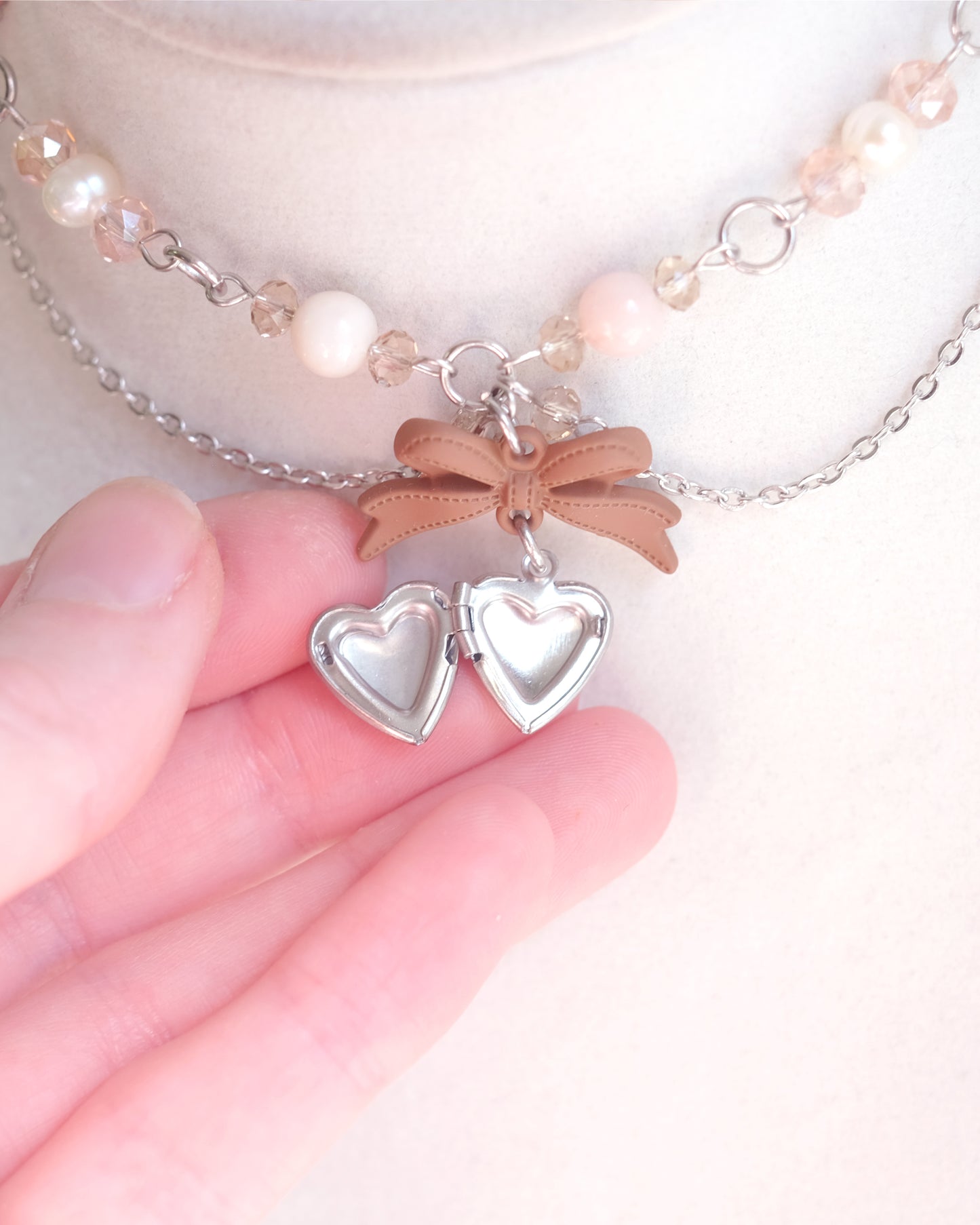 Chocolate sorbet jewelry set – Stainless Steel