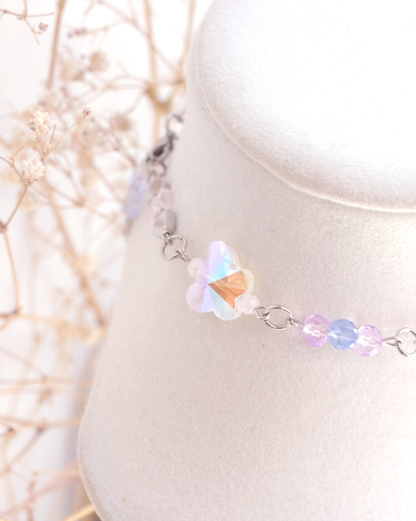 Pastel love jewelry set – Stainless Steel