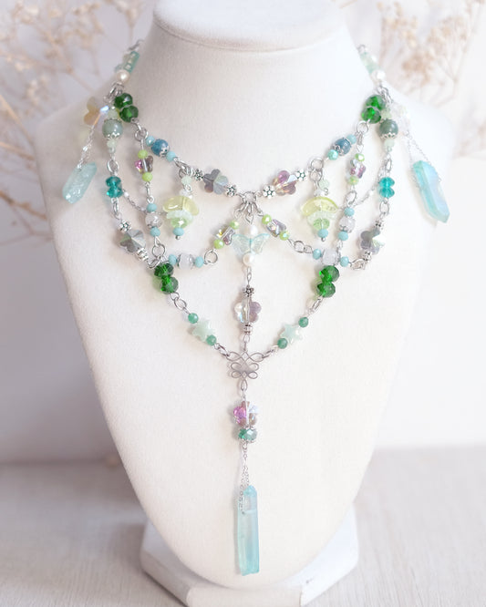 Aquatic garden jewelry set – Stainless Steel