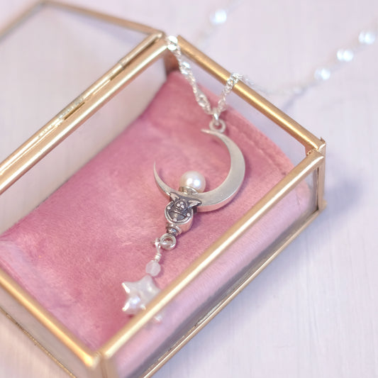 Moon Staff Necklace - Sailor Moon Inspired