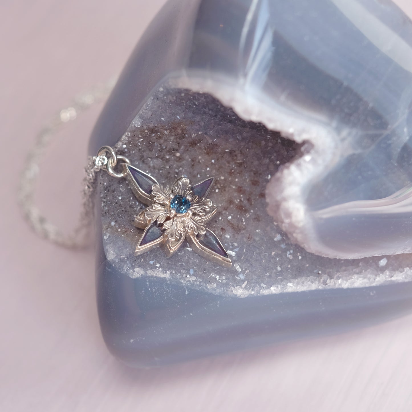 Sterling Silver Starfrost Necklace