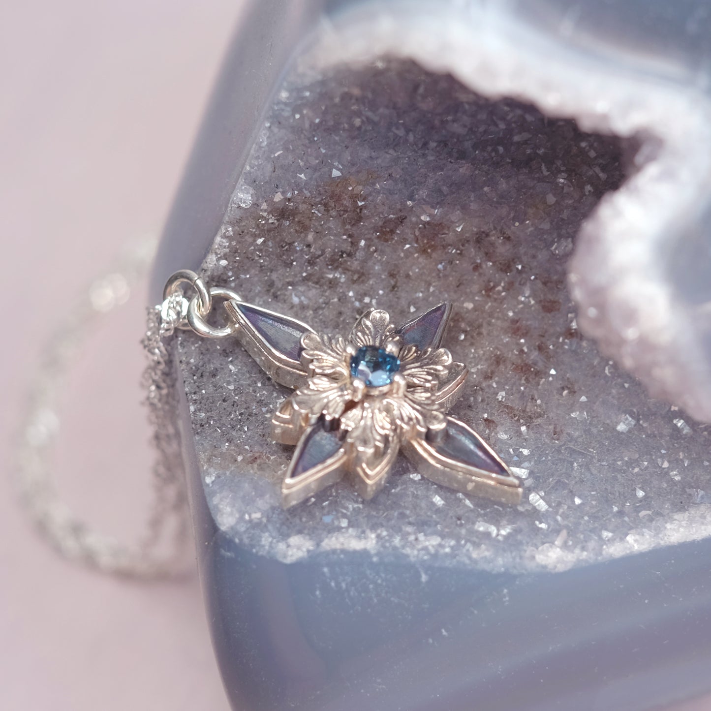 Sterling Silver Starfrost Necklace