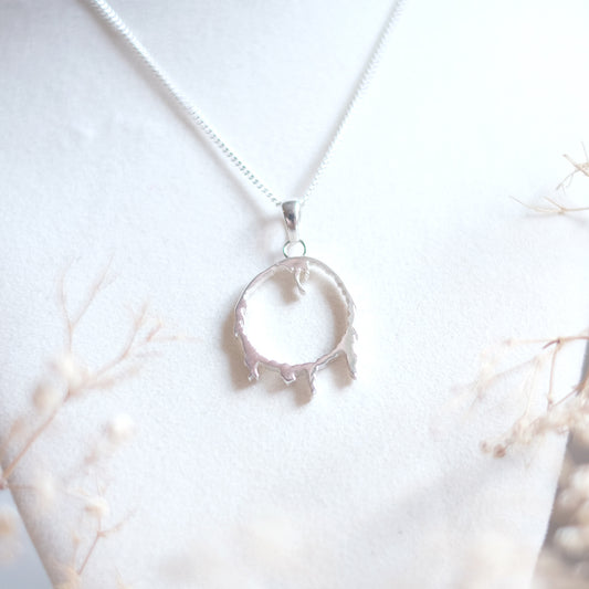 Dark Sign – Sterling Silver Necklace