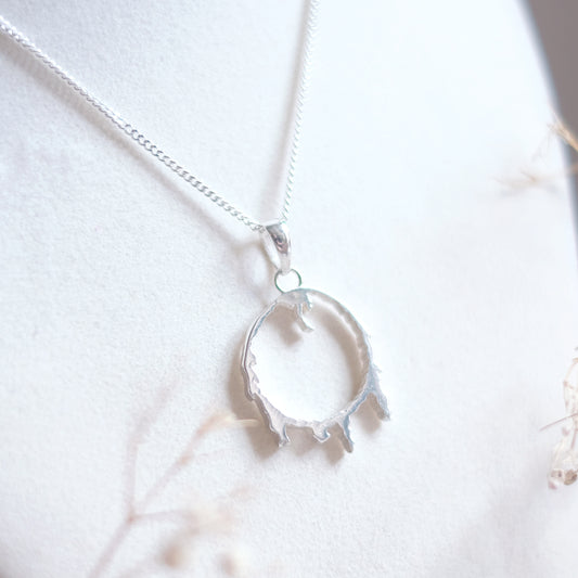Dark Sign – Sterling Silver Necklace