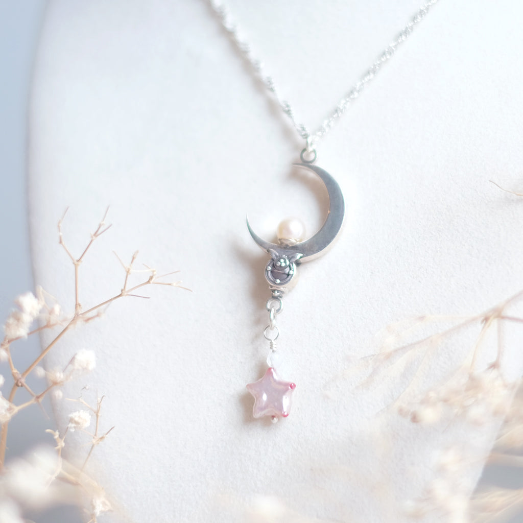 Moon Staff Necklace - Sailor Moon Inspired