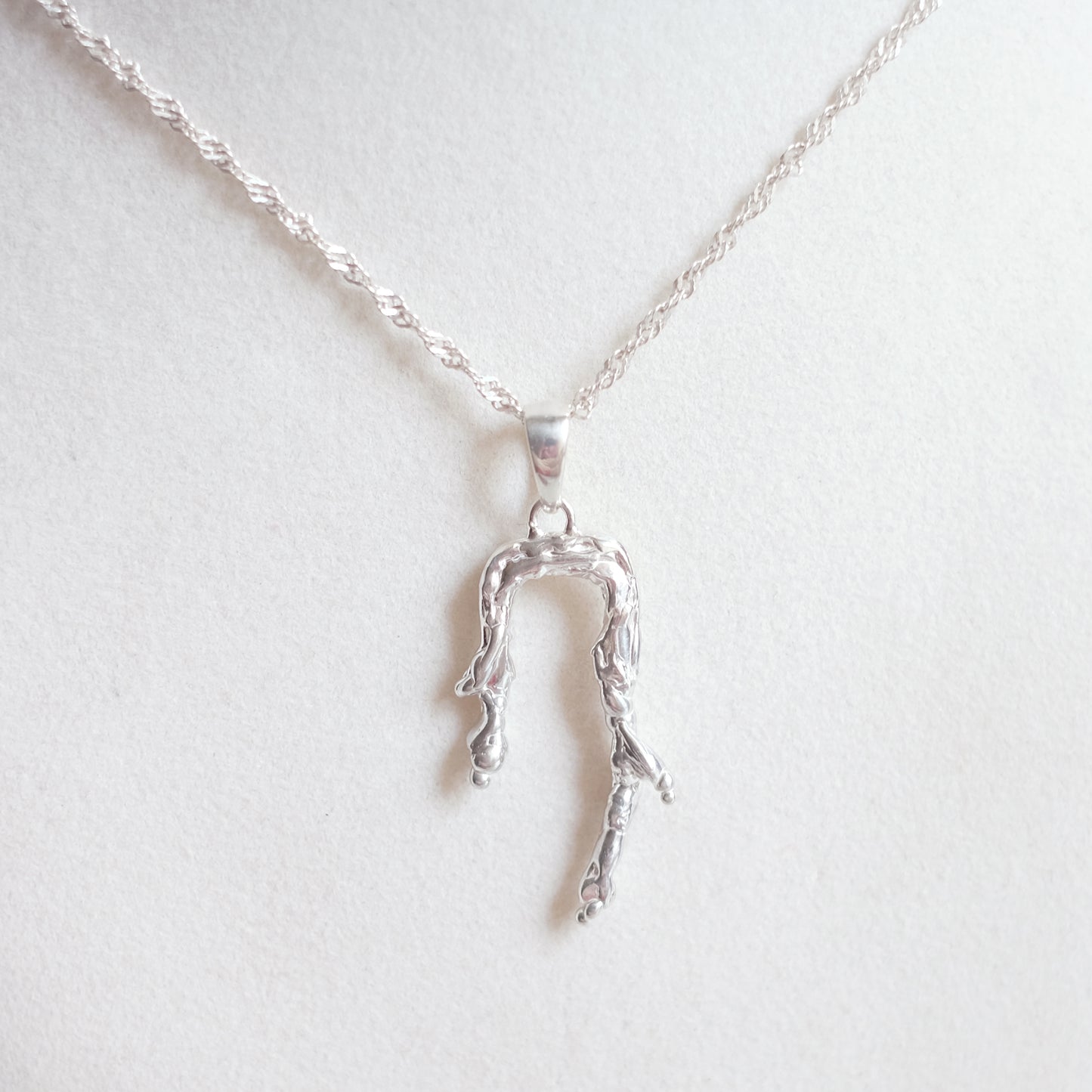 Melting Archway – Sterling Silver Necklace