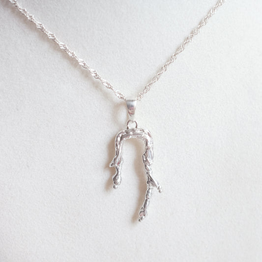 Melting Archway – Sterling Silver Necklace