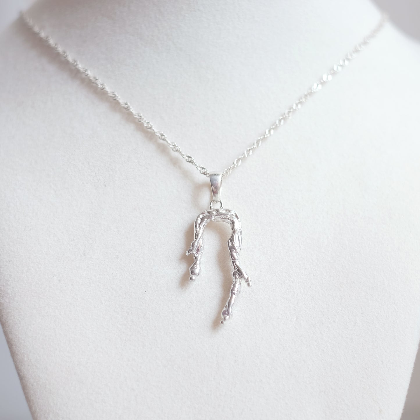 Melting Archway – Sterling Silver Necklace