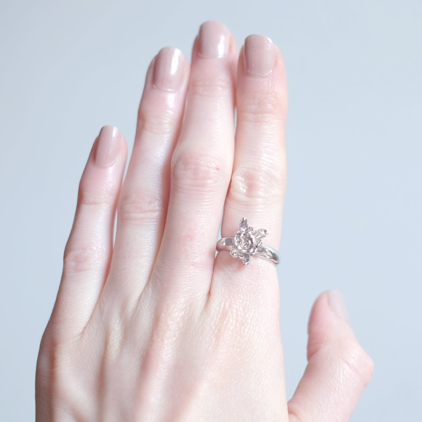 Chrysanthemum – Sterling Silver Ring