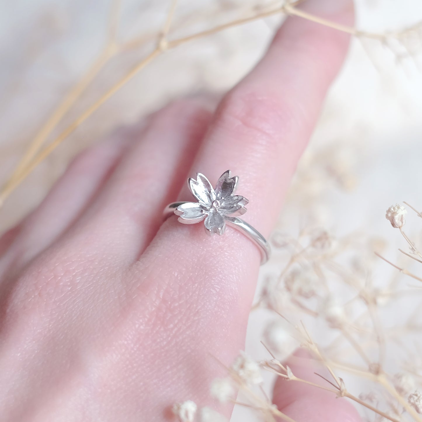 Sakura – Sterling Silver Ring