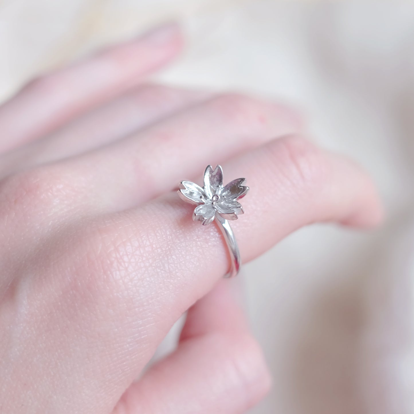 Sakura – Sterling Silver Ring