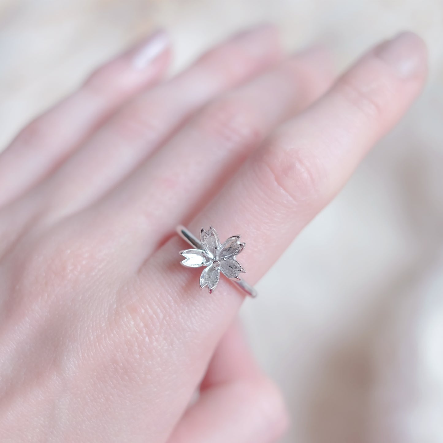 Sakura – Sterling Silver Ring