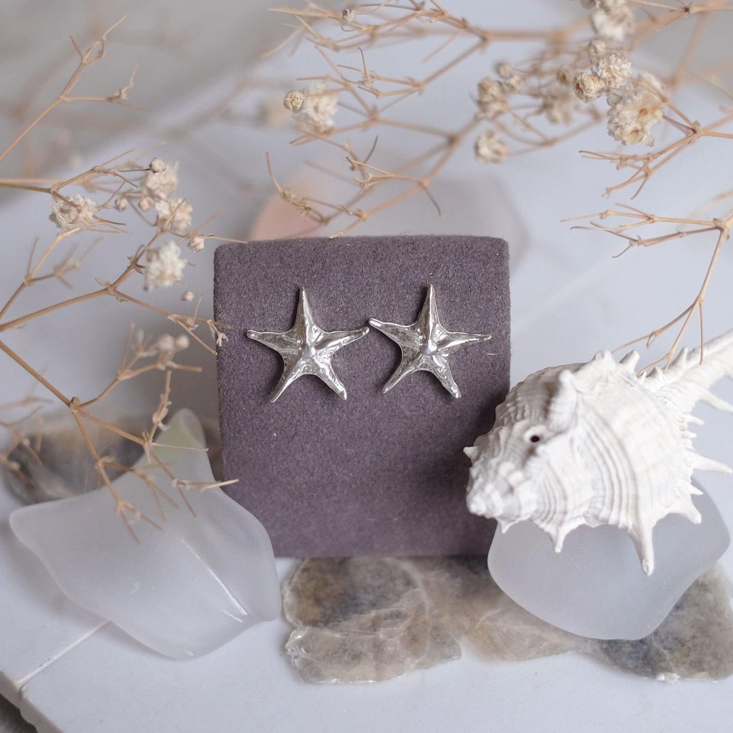 Starfish studs – Sterling Silver Earrings