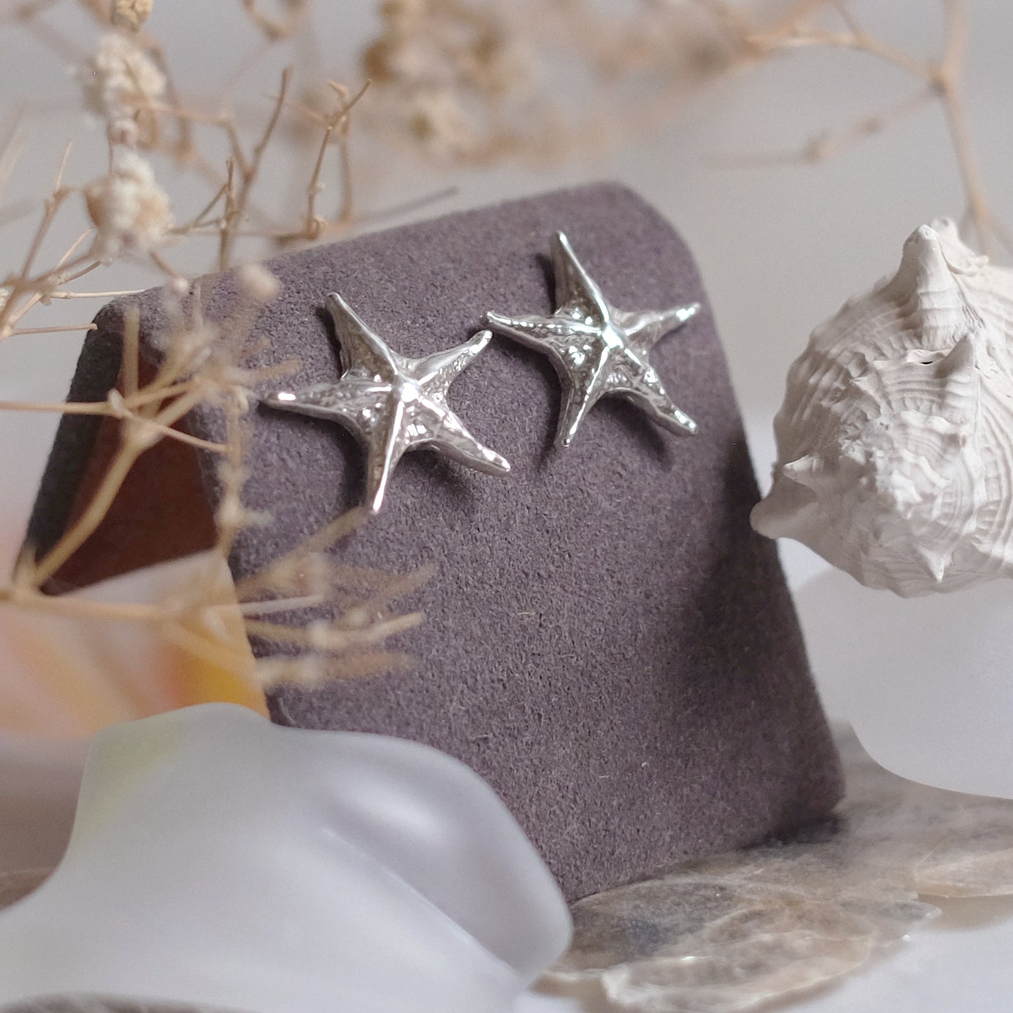Starfish studs – Sterling Silver Earrings