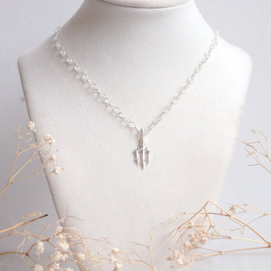 Trident – Sterling Silver Necklace