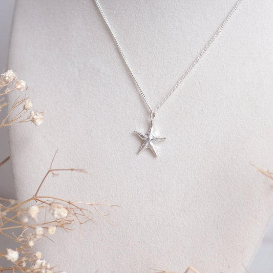Starfish – Sterling Silver Necklace