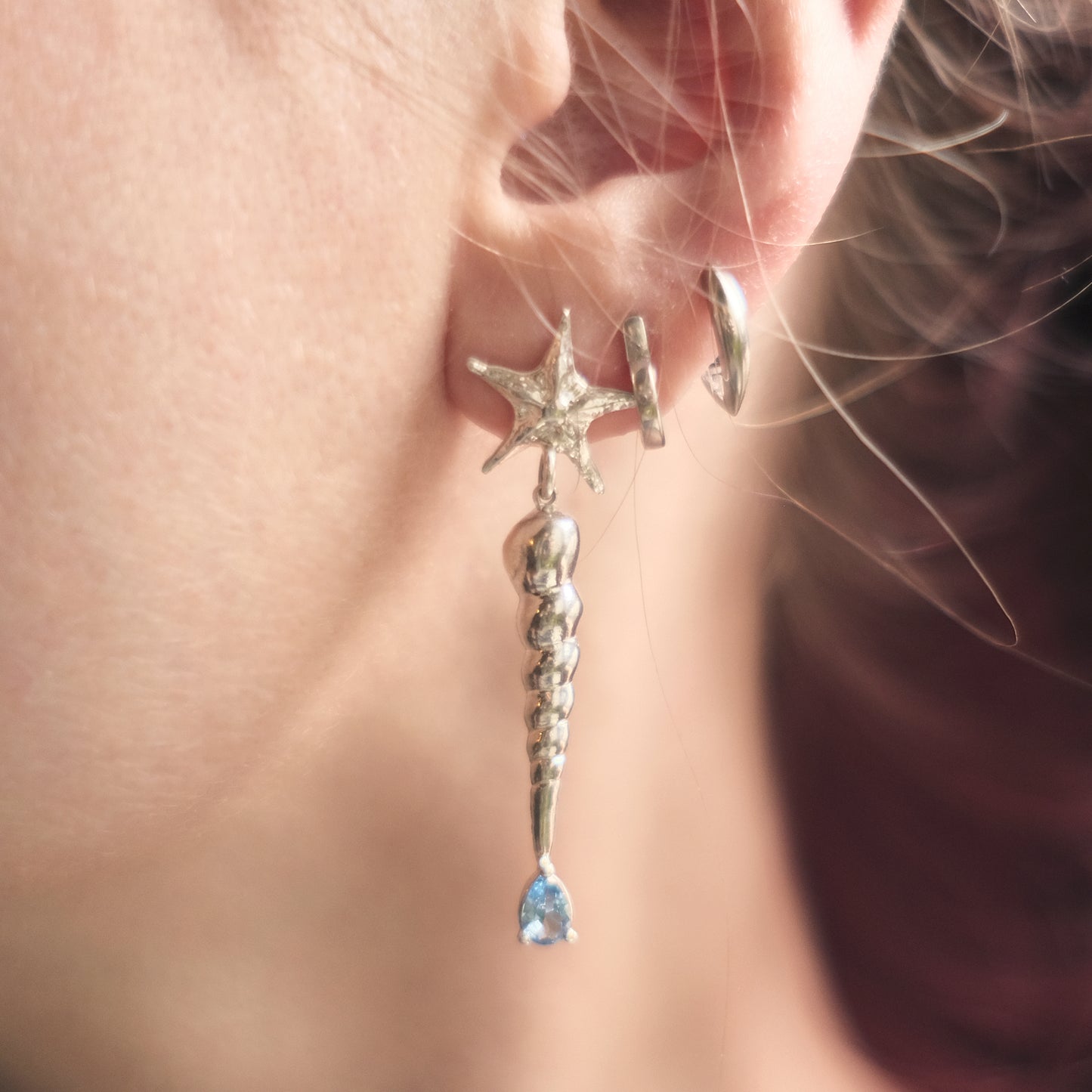 Sea princess – Sterling Silver Earrings
