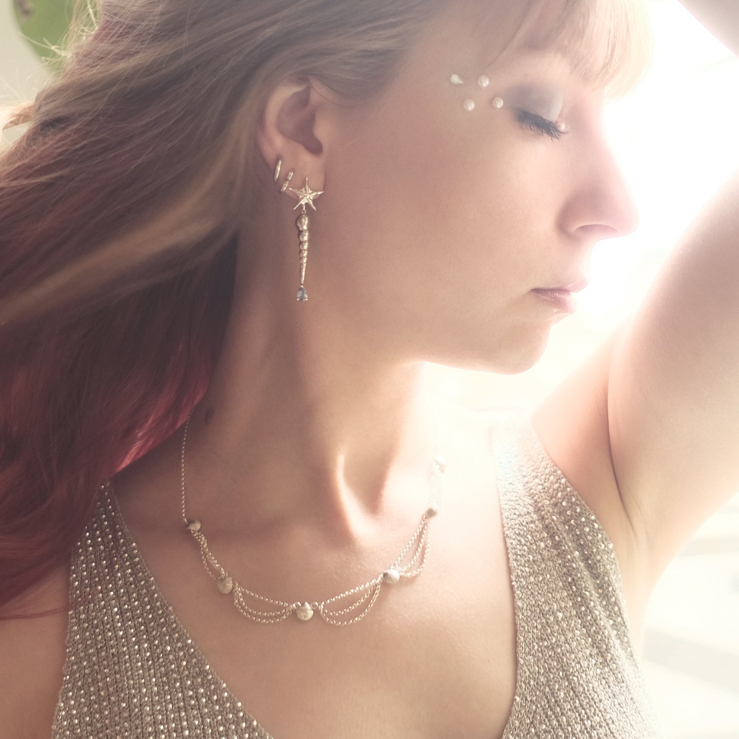 Sea princess – Sterling Silver Earrings