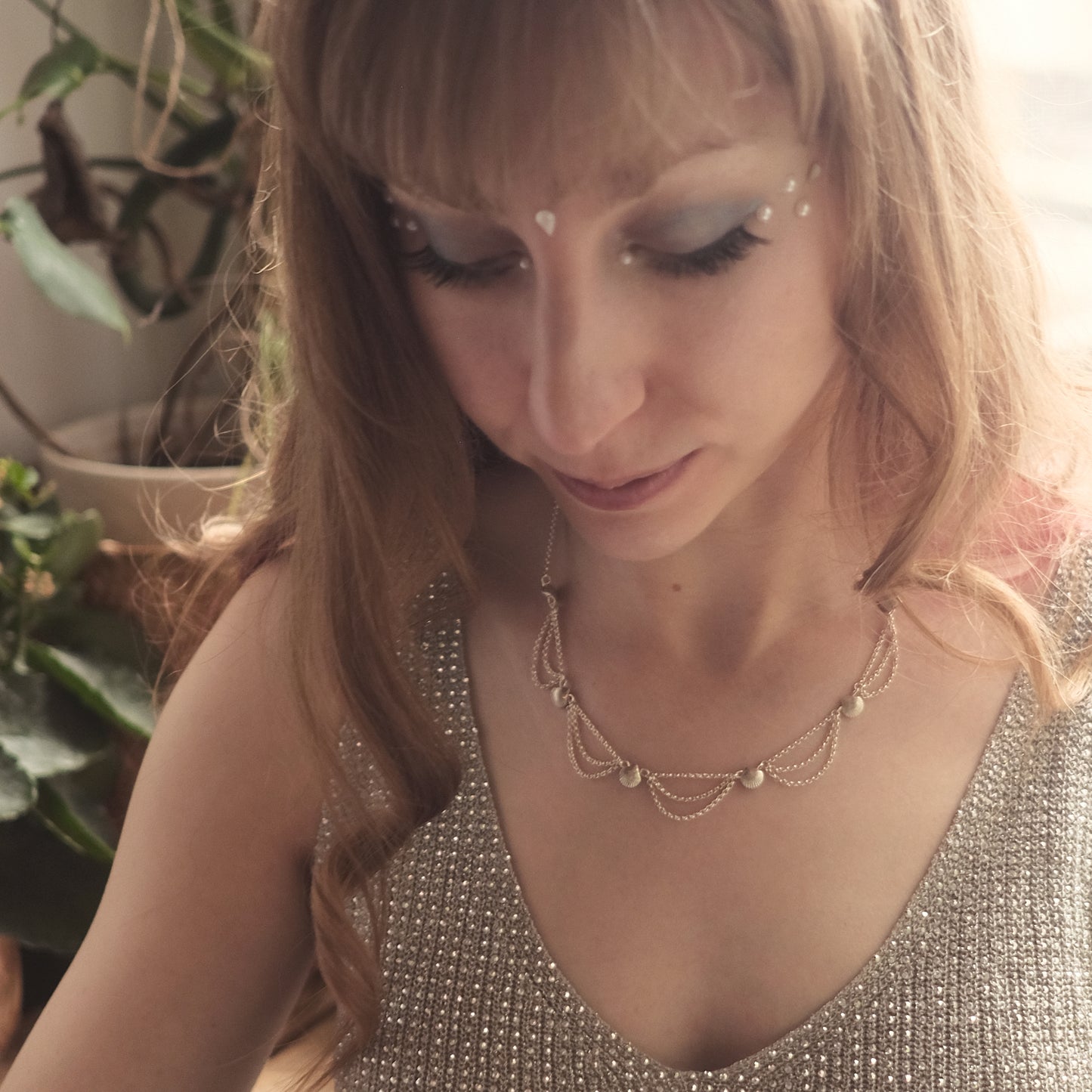Shoreline Treasures – Sterling Silver Necklace