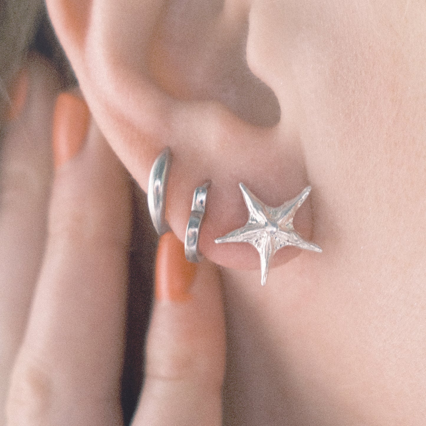 Starfish studs – Sterling Silver Earrings
