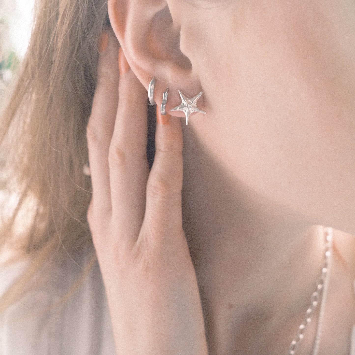 Starfish studs – Sterling Silver Earrings