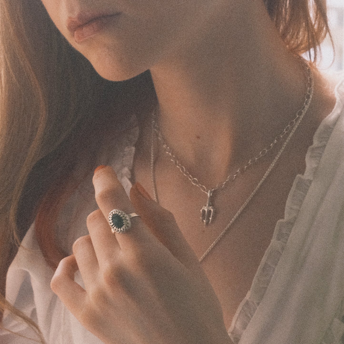 Trident – Sterling Silver Necklace
