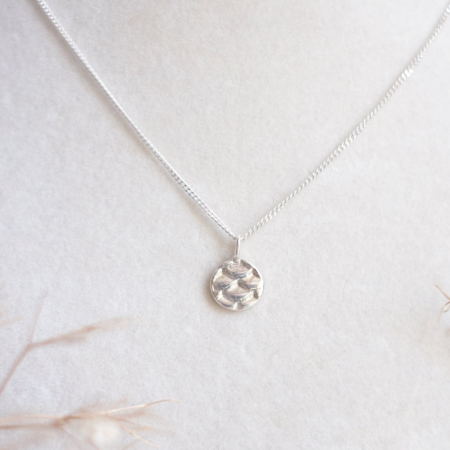 Fish scales – Sterling Silver Necklace